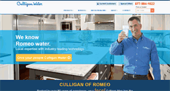 Desktop Screenshot of culliganromeo.com